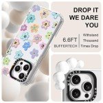 Groovy Flower Clear Case for iPhone 16 Pro Max