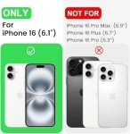 LOVE 3000 iPhone 16 Case - Soft Silicone, Matcha