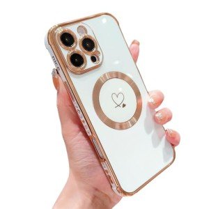 Cute Heart Pattern iPhone 16 Pro Max Case