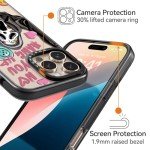 Cute Shockproof iPhone 16 Pro Max Case - Skeleton Design