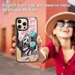 Cute Shockproof iPhone 16 Pro Max Case - Skeleton Design