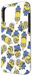 iPhone 16 Pro Max Minions Group Pattern Case