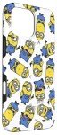 iPhone 16 Pro Max Minions Group Pattern Case