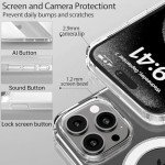 MOOECKOM Clear iPhone 16 Pro Max Case