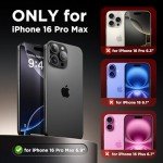 Magnetic Silicone Case for iPhone 16 Pro Max