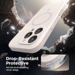 Magnetic Silicone Case for iPhone 16 Pro Max