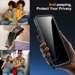 Waterproof iPhone 16 Pro Max Case with Privacy Screen