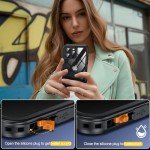 Waterproof iPhone 16 Pro Max Case with Privacy Screen