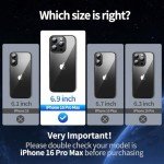 WASTROYAL iPhone 16 Pro Max Camera Stand Case