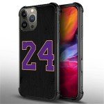 Purple and Yellow Pattern Case for iPhone 16 Pro Max