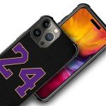 Purple and Yellow Pattern Case for iPhone 16 Pro Max