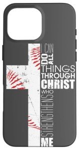 iPhone 16 Pro Max Faith Case with Bible Verse