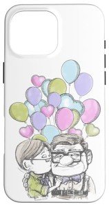 Disney Pixar Up Carl & Ellie iPhone 16 Pro Max Case
