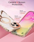 Magnetic Marble Case for iPhone 16 Pro Max