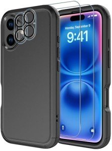 Diverbox Heavy Duty iPhone 16 Case with Protectors