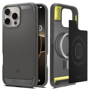 Spigen Rugged Armor MagFit Case for iPhone 16 Pro Max