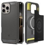 Spigen Rugged Armor MagFit Case for iPhone 16 Pro Max