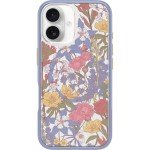 Floral Purple OtterBox iPhone 16 Clear Case