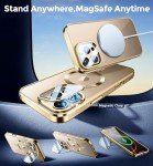 Magnetic iPhone 16 Pro Max Case with Kickstand