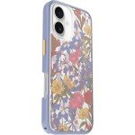 Floral Purple OtterBox iPhone 16 Clear Case