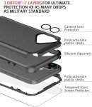 Diverbox Heavy Duty iPhone 16 Case with Protectors