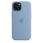 iPhone 15 Winter Blue Silicone Case with MagSafe