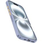 Floral Purple OtterBox iPhone 16 Clear Case