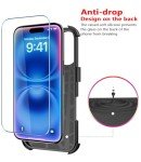 Diverbox Heavy Duty iPhone 16 Case with Protectors