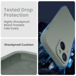 Calke Green Silicone Case for iPhone 15