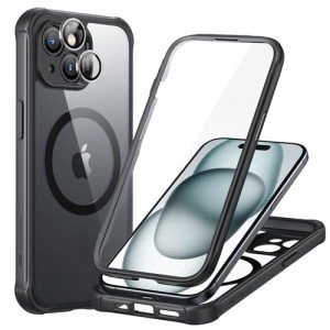 ESR Magnetic iPhone 15 Case with Screen Protector