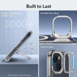 ESR Clear iPhone 15 Case with Stand & MagSafe