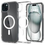 Spigen Ultra Hybrid MagFit iPhone 15 Case - White