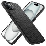Spigen iPhone 15 Case - Matte Black Protection