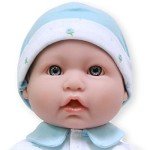 16-Inch Blue Washable Soft Body Boy Doll