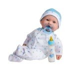 16-Inch Blue Washable Soft Body Boy Doll