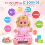 36-Piece Baby Care & Hair Salon Doll Set