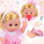 36-Piece Baby Care & Hair Salon Doll Set