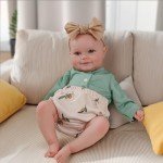 Cute 20-Inch Reborn Baby Doll with Accessories
