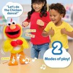 Interactive Elmo Plush Doll - Singing & Dancing Toy