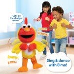 Interactive Elmo Plush Doll - Singing & Dancing Toy