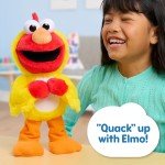 Interactive Elmo Plush Doll - Singing & Dancing Toy
