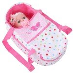 12 Inch Reborn Baby Doll with Bassinet Set