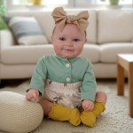 Cute 20-Inch Reborn Baby Doll with Accessories
