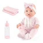12-Inch Realistic Baby Doll Playset with Accessories