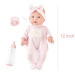 12-Inch Realistic Baby Doll Playset with Accessories