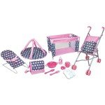 Lissi 5 Piece Nursery Doll Play Set