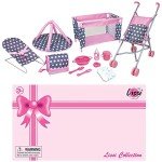 Lissi 5 Piece Nursery Doll Play Set