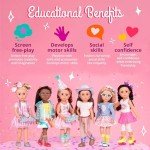 Bluebell 14-Inch Poseable Fashion Doll for Girls