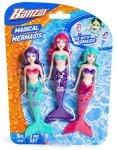 Magical Mermaid Dolls Set - 3 Colorful Pieces
