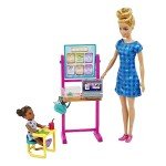 School Teacher Barbie Playset with Student & Accessories